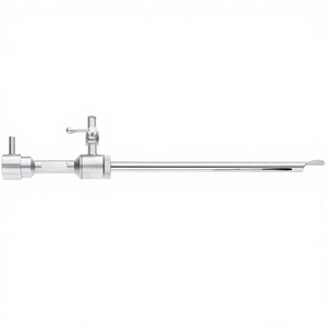 Cannule Cobra de type Ramirez pour endoscope de 5 mm, instrument de chirurgie plastique pour lifting frontal et facial en acier inoxydable par Vaslcare - Product Image 1