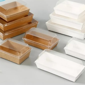 Caja Rectangular de Papel Kraft Personalizada para Empacar Sushi, Venta Caliente - Product Image 3