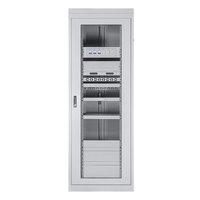 Armoire serveur robuste en acier 47U, 19 pouces, charge statique 800 kg, protection IP45, sur pied, pour centre de données et réseau