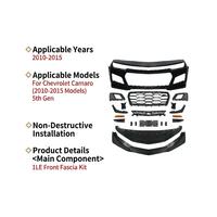 Kit carrosserie pour Chevrolet Camaro 5e génération, conversion de pare-chocs avant style ZL1 1LE pour Camaro 6e génération, 2010 2011 2012 2013 2014 2015