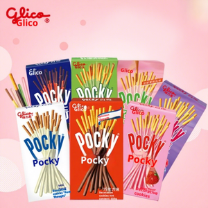Toptan Kurabiye 55g Pocky Çikolatalı Sandviç Bisküvi Çubukları Gevrek Rulo Şeker Tatlısı Japon Atıştırmalıkları - Product Image 1