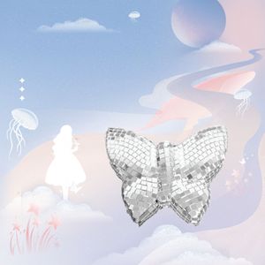 Hiện Đại Chất Lượng Cao Long Lanh Thủy Tinh Vũ Trường Gương Bướm Đồ Trang Trí Phản Chiếu Đảng Trang Trí Cho Giáng Sinh Và Thanh Sự Kiện - Product Image 3