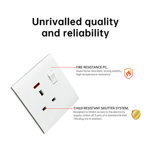 Chất lượng cao 300 Wát tường điều khiển tốc độ quạt điện ON OFF Dimmer chuyển đổi - Product Image 3