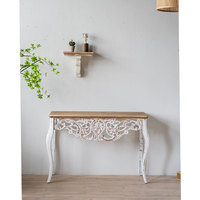 Table de console Vintage Style français, restaurant Antique, rétro sculpture chic, table de console pour couloir, Style européen
