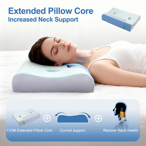 Gối chỉnh hình cổ hai bên tai - Hỗ trợ cổ theo công thái học, Bán buôn nhà máy & Dịch vụ OEM/ODM - Product Image 3