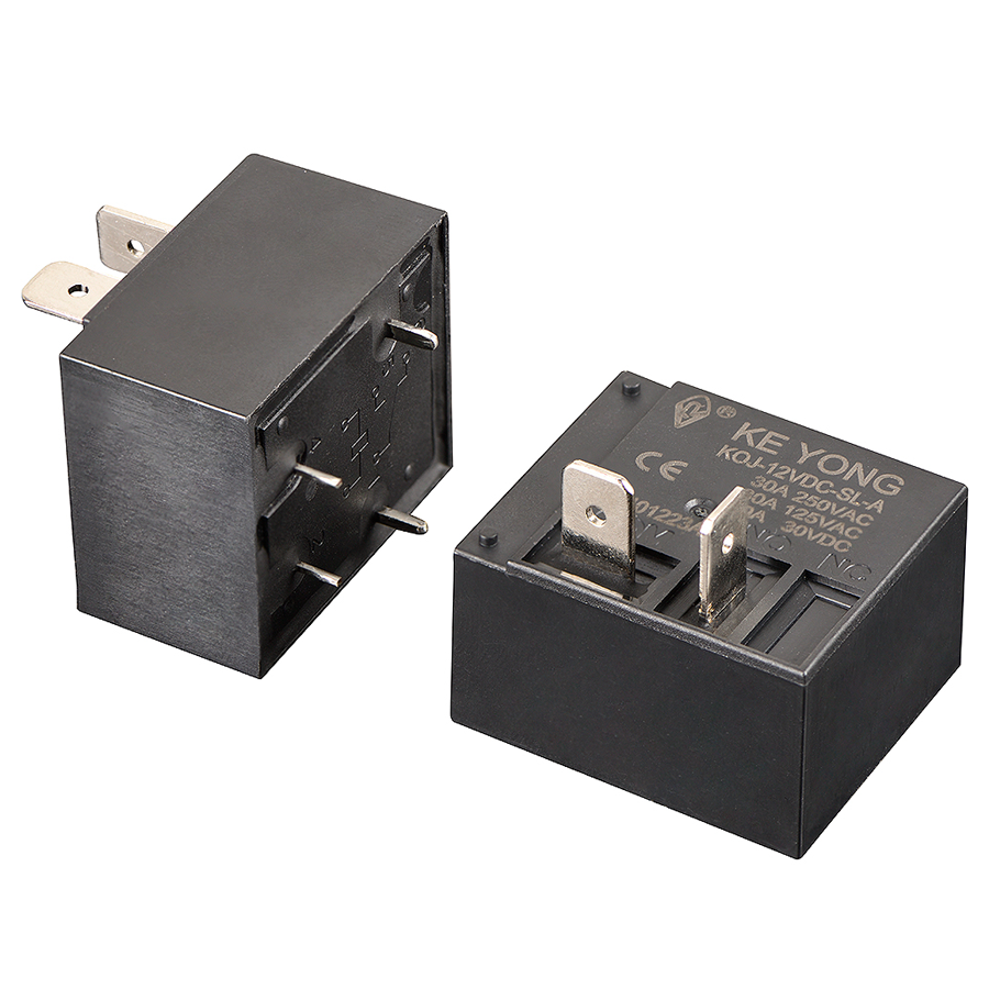 KEYONG KQJ(T93) New Energy Relay 20A 30A 50A 250VAC 240VAC 120VAC Electromagnetic 24v Relay