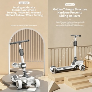 Scooter Eléctrico Recargable para Niños, con Asiento y Luces, para Niños y Niñas, Venta al Por Mayor Directa de Fábrica - Product Image 3