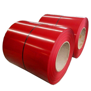 Bobine d'acier galvanisé prélaqué Dx51D 0,48 mm RAL9002 RAL9005 pour la construction - Product Image 1