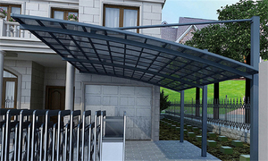 <span class=keywords><strong>Petit</strong></span> abri de <span class=keywords><strong>voiture</strong></span> de petite taille en aluminium, imperméable, pour les espaces limités, stationnement extérieur - Product Image 3