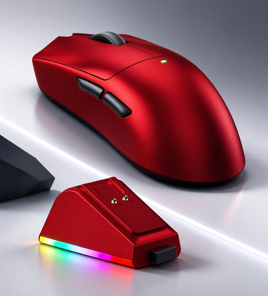 V3 Pro Wireless Gaming Mouse Gamer /2.4G/Type-C Three-Mode Connection ...