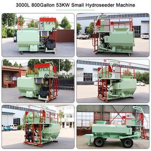 スクリーニングシステムを使用した傾斜保護のための3000L800ガロン草の種子植栽ミニハイドロシーディングマシンハイドロシーダーマシン - Product Image 3