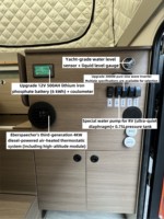 Camper 4x4 sur mesure à glissière pour pick-up, caravane tout-terrain moderne à toit rigide en aluminium, remorque de camping 500 kg de charge utile pour Ford Ranger F150