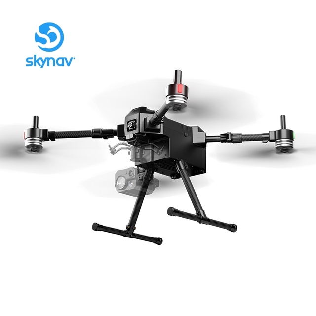 E900 Enterprise Commercial Thermal Camera 2.1kg Payload 55-min Flight Time 35KM Transmission Range AI Tracking 4K
