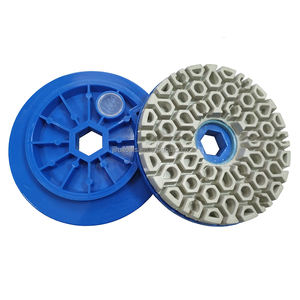 थोक ऑटो पॉलिशर पैड 100/125/150 मिमी डायमंड स्नैल लॉक पॉलिशिंग पैड ग्रेनाइट क्वार्ट्ज के लिए रीइन एज पॉलिशिंग पैड - Product Image 5