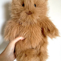 Nouvelle Peluche Super Mignonne et Attrayante en Forme de Peignoir pour Bébé, Jouet de Confort