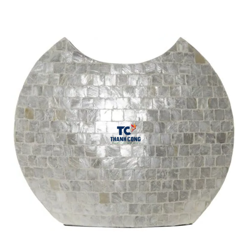 Ваза перламутровая для украшения дома, ваза для швабры, ваза для дисплея, вьетнамский производитель, ручная работа