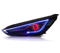 Venta al por Mayor de Conjuntos de Faros Delanteros LED con Intermitentes Secuenciales para Ford Focus 2015-2017