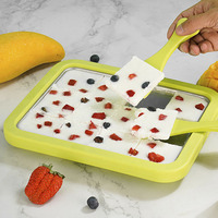 Vente en gros Mini sorbetière yaourt frit Machine Summer Cool Ice Cream Maker Roller Machine à rouler pour enfants