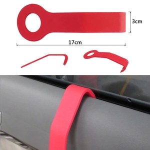 Kit de 7 outils de démontage pour panneaux de tableau de bord, garnitures de portières et autoradios de voiture – Outils de réparation en plastique rigide - Product Image 4