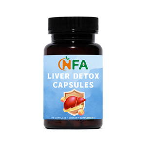 OEM Package Liver Detox Capsules Milk Thistle Extract Capsules Cleanse Detox Body Protect Liver Cell Function Herbal Formula - Product Image 1