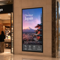 Affichage LED vertical LEDMIC, signalisation numérique intérieure pour centre commercial, guide des commerces, publicité, totem, vente en gros, fournisseur d'usine