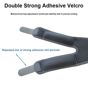 Rodillera Ajustable con Soporte Doble para Rótula, Almohadillas Deportivas para Baloncesto, Correr, Senderismo, Voleibol - Product Image 5