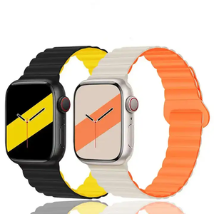 <span class=keywords><strong>Bracelet</strong></span> de sport souple multicolore Kinggard pour téléphone et montre Ultra 49 <span class=keywords><strong>mm</strong></span> Série <span class=keywords><strong>8</strong></span> 7 6 5 4 3 SE 38/<span class=keywords><strong>41</strong></span>/42/45 <span class=keywords><strong>mm</strong></span> - Product Image 1