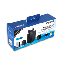 SYYTECH support Vertical de stockage de disque CD de jeu multifonctionnel pour accessoires de jeu PS4 Pro Slim
