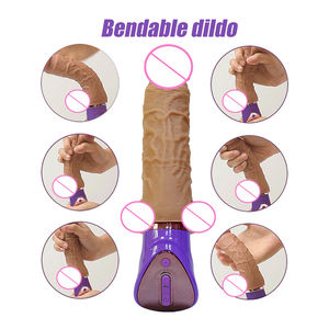 Vibrador de silicona con calor, cabeza giratoria, juguetes sexuales para mujer, vibradores impermeables, <span class=keywords><strong>dildo</strong></span> grande, vibradores multivelocidad, dildos - Product Image 4