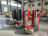 Machine d'emballage automatique électrique haute vitesse pour bagages, solution clé en main pour les entreprises de sécurité et de vente au détail à l'aéroport