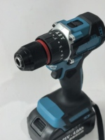 Perceuse à percussion sans fil 20V/21V sans balais, capacité de perçage maximale de 10 mm, vitesse variable, conception ergonomique, qualité professionnelle robuste