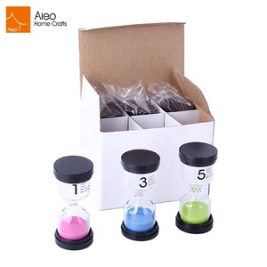 Đồng Hồ Cát Nhựa Có Nắp ABS Màu Đen Phổ Biến Đồng Hồ Cát Hẹn Giờ <span class=keywords><strong>30</strong></span> Giây 1/2/3/5/10/15/<span class=keywords><strong>30</strong></span> PHÚT - Product Image 4