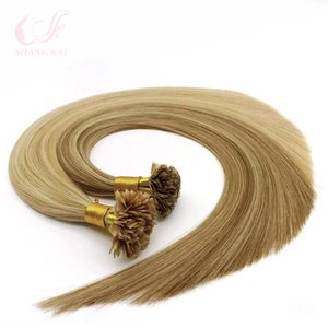 <span class=keywords><strong>Extension</strong></span> per <span class=keywords><strong>Capelli</strong></span> a Punta Piatta Ricci e Spessi di Alta Qualità, Molto Facili da Applicare, Tipo I U K V - Product Image 1