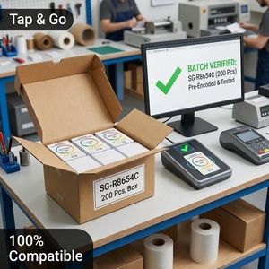 Carte de commentaires <span class=keywords><strong>NFC</strong></span> personnalisée 86x54mm N213, carte intelligente sans contact en PVC pour les commentaires des clients dans les commerces, restaurants, hôtels et sur Google - Product Image 6