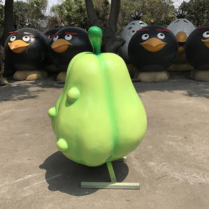 Plantes <span class=keywords><strong>vs</strong></span> Zombies thème peashooter sculpture mode ornement personnalisé meubles décoratifs pour affichage - Product Image 5