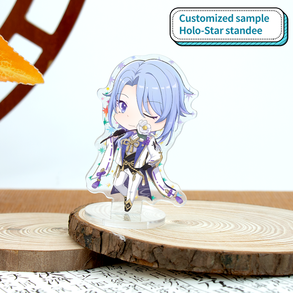 Personnalisé Holo Étoile Standee