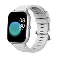 Reloj Inteligente con Pantalla IPS Cuadrada, Resistente al Agua IP67, Monitor de Actividad Física con Medición de Oxígeno en Sangre para Unisex