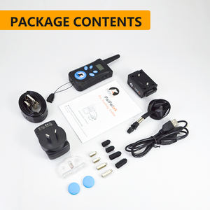 Perro corteza Anti sorpresa eléctrico impermeable Collar con control remoto PD520C - Product Image 6