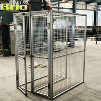 Armoire de rangement BRIO à double porte battante avec conception CAD libre, à l'épreuve des enfants, pour les garderies et les lieux de travail familiaux