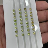 Sphène (titane) naturelle de haute qualité, produit en vrac, coupe brillante, pierres précieuses en cristal faites à la main, calibrées, effets optiques spéciaux