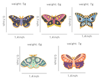 Épingles à revers en émail personnalisées avec motif de papillon et de moustache, badge métallique de qualité supérieure pour la promotion de la marque, souvenir en gros