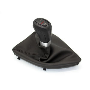 Poignée de levier de vitesse de voiture avec soufflet en cuir pour boîte de vitesses manuelle à 5/6 vitesses pour <span class=keywords><strong>BMW</strong></span> Série 1 E81 <span class=keywords><strong>E82</strong></span> E87 E88 2003-2013 Intérieur - Product Image 4