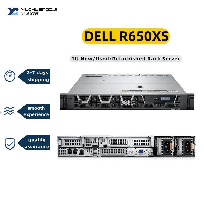 New/Used Dell Powerage R650/R650XS Server Xeon Processor DDR4 Memory Solid State Drive