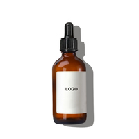 Sirop contre la toux 30ML 60ML 100ML 150ML 200ML 250ML Bouteille en verre pharmaceutique ronde ambre avec bouchon en plastique