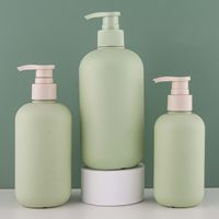 Vente en gros personnalisée de flacons de lotion de 200 ml, 300 ml et 500 ml, flacons de nettoyant pour le visage, flacons de shampoing, flacons de gel douche