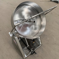Granulateur à disque de laboratoire de 500 mm, machine de fabrication de granulés ronds pour poudre minérale, équipement de test de valorisation des minerais dans l'exploitation minière