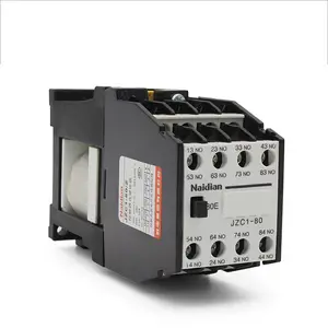 Naidian JZC1-80/Z Contactor-jenis Relay DC110V untuk Magnetic coil, AC motorm, sinyal Transmisi, dll.