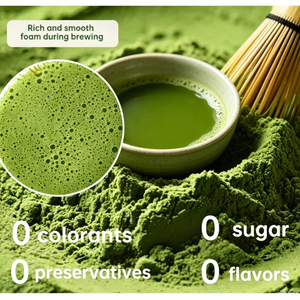 Vente en gros d'usine - Matcha biologique chinois de qualité supérieure - Marque privée - 100% naturel - Poudre de matcha pure - Product Image 2