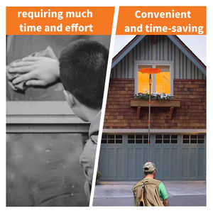 Juego de cepillos de limpieza telescópicos para coche al por mayor con mango extensible para limpieza de parabrisas, techo y ventanas - Product Image 4