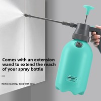 Pulvérisateur à pression manuel Deli 2000ML, conception de lance extensible, bouteille de pulvérisation à fine brume pour le nettoyage des vitres de la maison